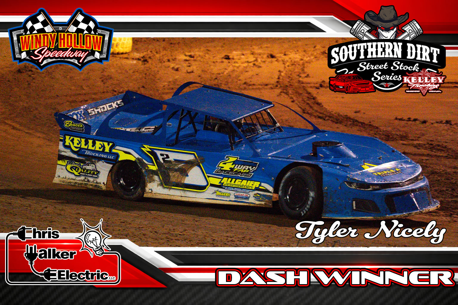 Tyler Nicely - Chris Walker Electric Dash