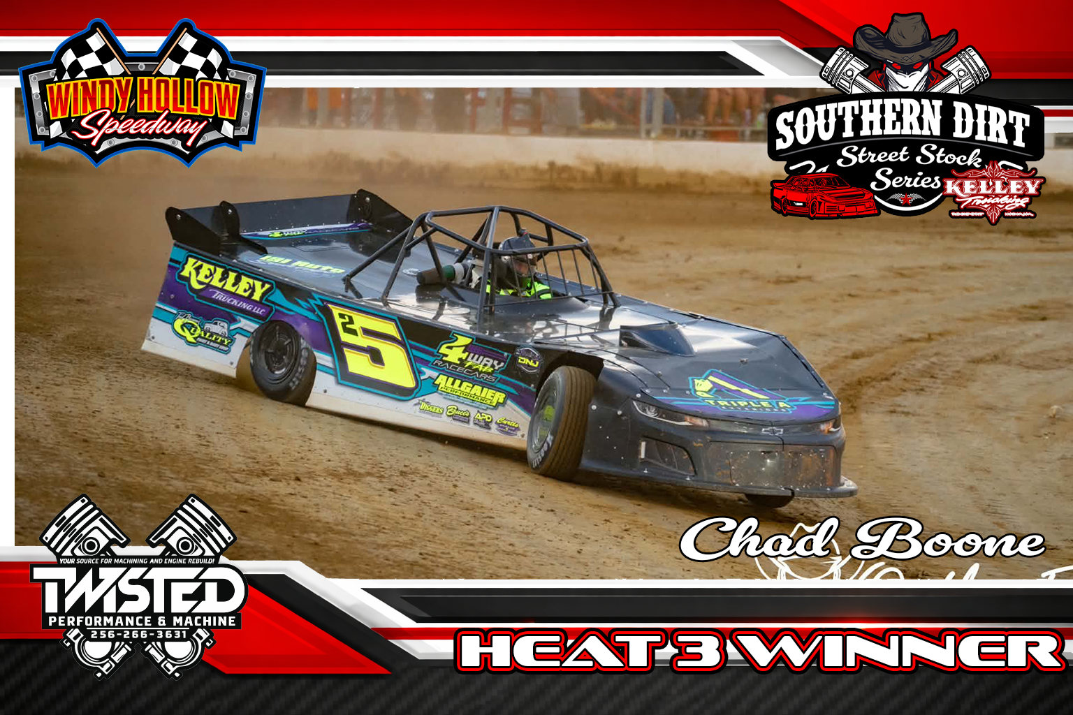 Chad Boone - Twisted Performance Heat 3