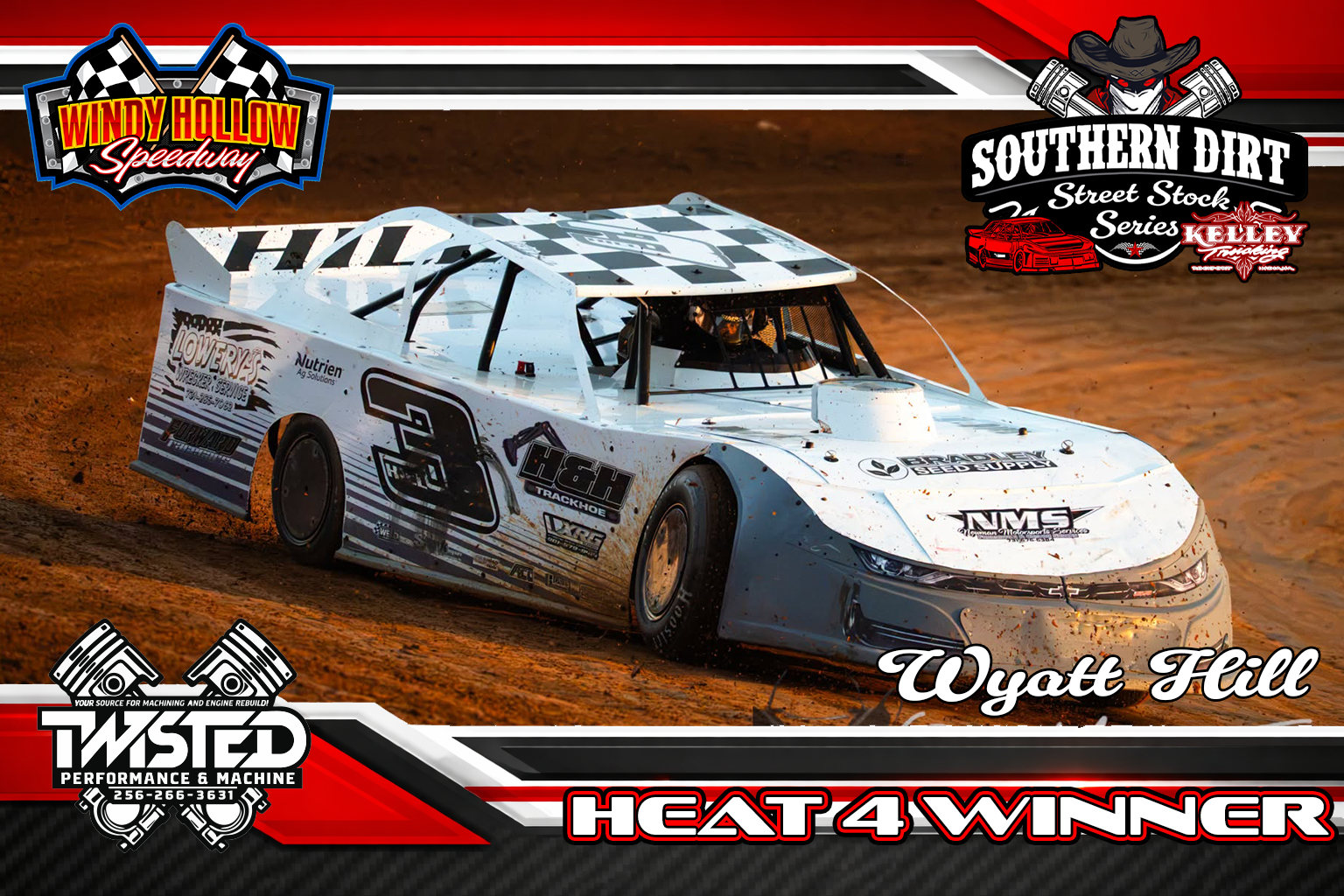 Wyatt Hill - Twisted Performance Heat 4